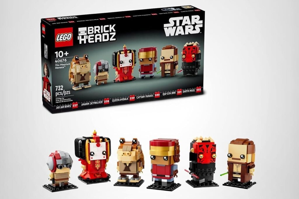 LEGO Star Wars BrickHeadz Phantom Menace Set Packs 6 Figures That Are Practically Free, but Only in Prime Day’s Final Hours